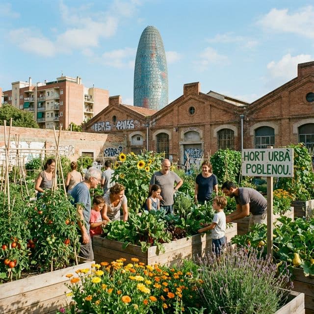 Jardín Urbano Comunitario del Poblenou